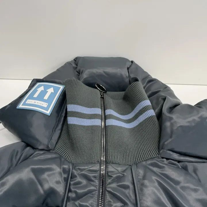 Off-White OFF-WHITE Casual Solid Color Zip Jacket 0079 Size US M / EU 48-50 / 2 - 14 Thumbnail