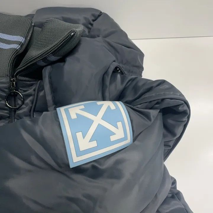 Off-White OFF-WHITE Casual Solid Color Zip Jacket 0079 Size US M / EU 48-50 / 2 - 15 Thumbnail