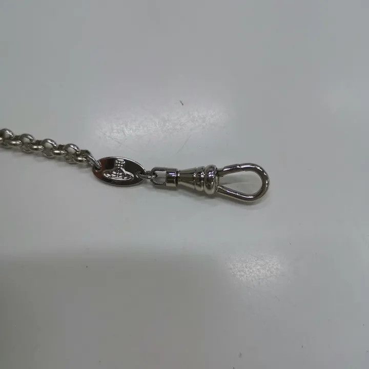 Vivienne Westwood Vivienne Westwood Petite Orb Silver Pendant Bracelet 0079 Size ONE SIZE - 3 Thumbnail