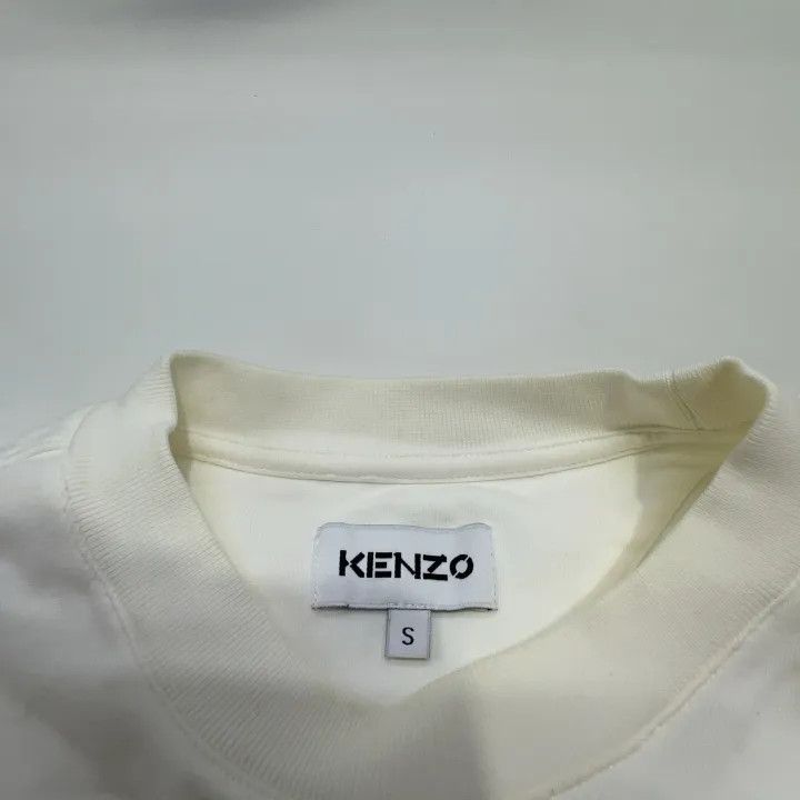 Kenzo KENZO White Cotton Short Sleeve Unisex T-Shirt 0079 Size US S / EU 44-46 / 1 - 5 Thumbnail
