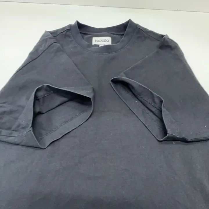 Kenzo Kenzo Classic Tiger Head Embroidered T-Shirt Black 0079 Size US L / EU 52-54 / 3 - 9 Thumbnail