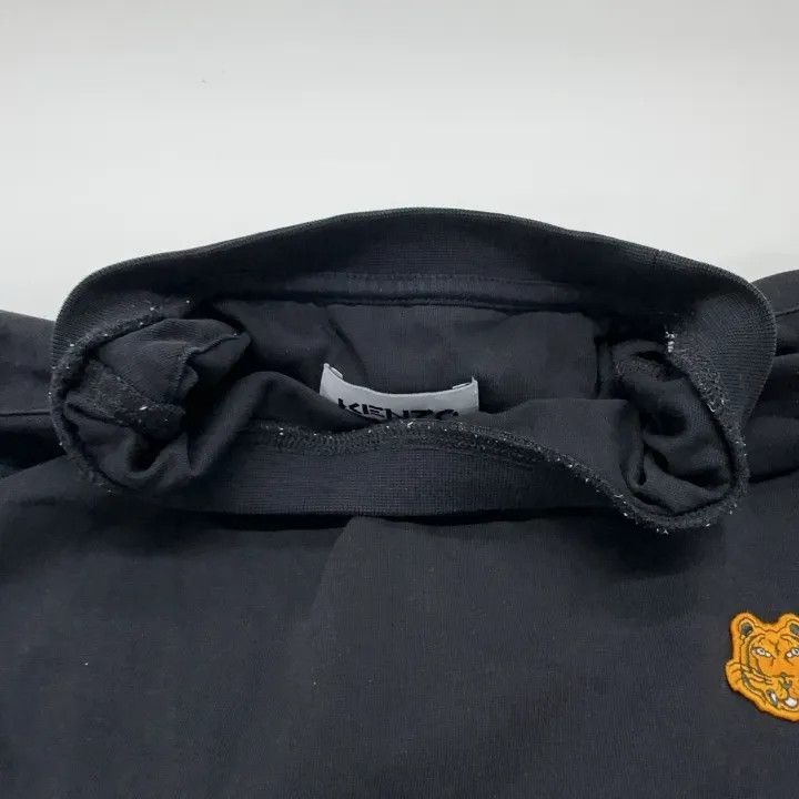 Kenzo Kenzo Classic Tiger Head Embroidered T-Shirt Black 0079 Size US L / EU 52-54 / 3 - 6 Thumbnail