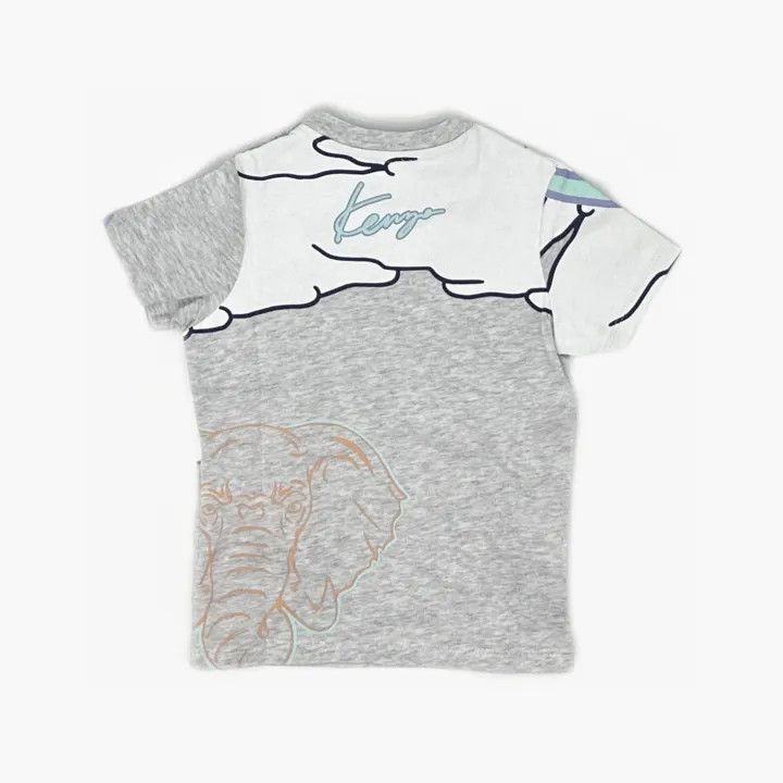 Kenzo Kenzo Kid's Short Sleeve Animal Print T-Shirt 0079 Size US M / EU 48-50 / 2 - 3 Thumbnail