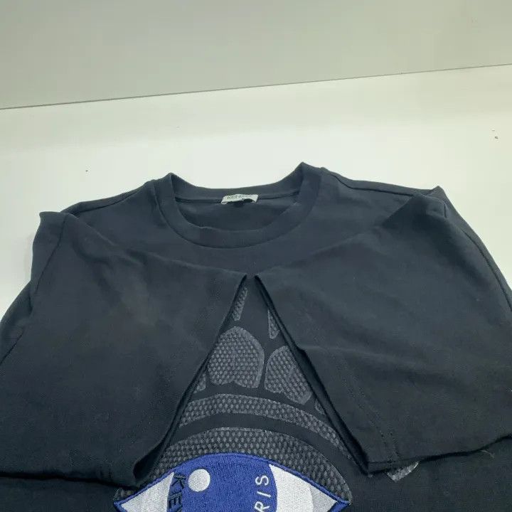 Kenzo KENZO Eye Embroidered Cotton T-Shirt for Men 0079 Size US M / EU 48-50 / 2 - 9 Thumbnail