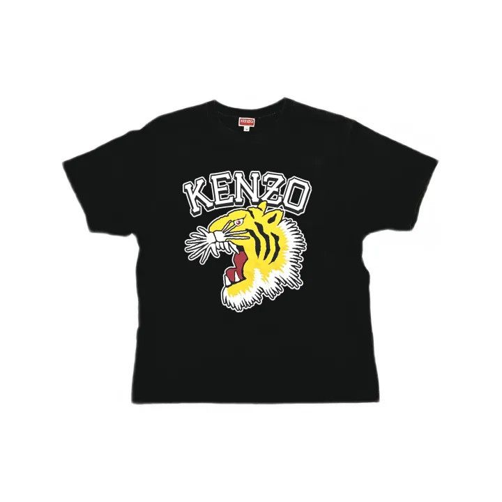 Kenzo KENZO Black Animal Print Short Sleeve T-Shirt 0079 Size US M / EU 48-50 / 2 - 2 Thumbnail