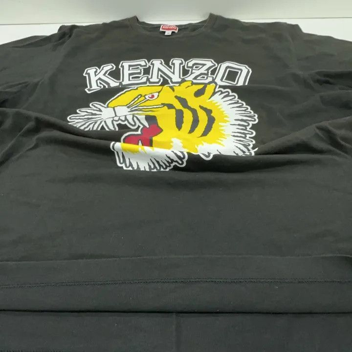 Kenzo KENZO Black Animal Print Short Sleeve T-Shirt 0079 Size US M / EU 48-50 / 2 - 8 Thumbnail