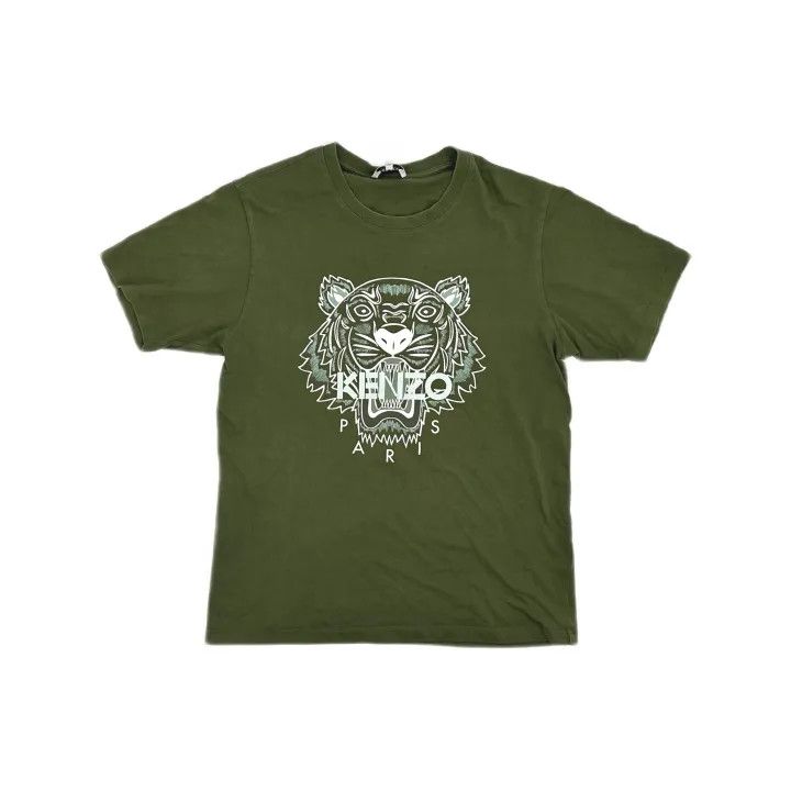 Kenzo KENZO Tiger Print Short Sleeve T-Shirt 0079 Size US L / EU 52-54 / 3 - 2 Thumbnail