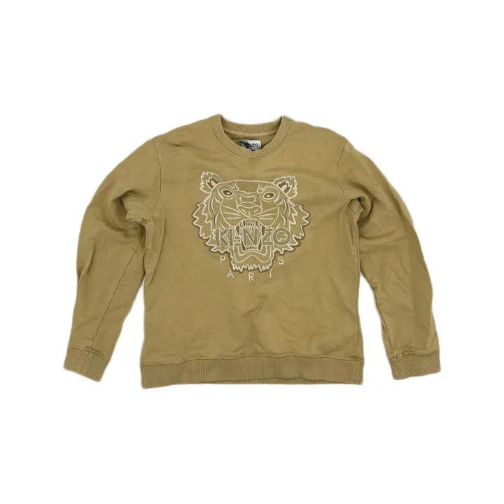 Kenzo KENZO Embroidered Logo Long Sleeve Sweatshirt 0079 Size US M / EU 48-50 / 2 - 2 Thumbnail
