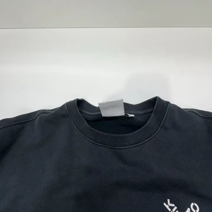 Kenzo KENZO Little X Black Crewneck Sweatshirt for Men 0079 Size US M / EU 48-50 / 2 - 6 Thumbnail