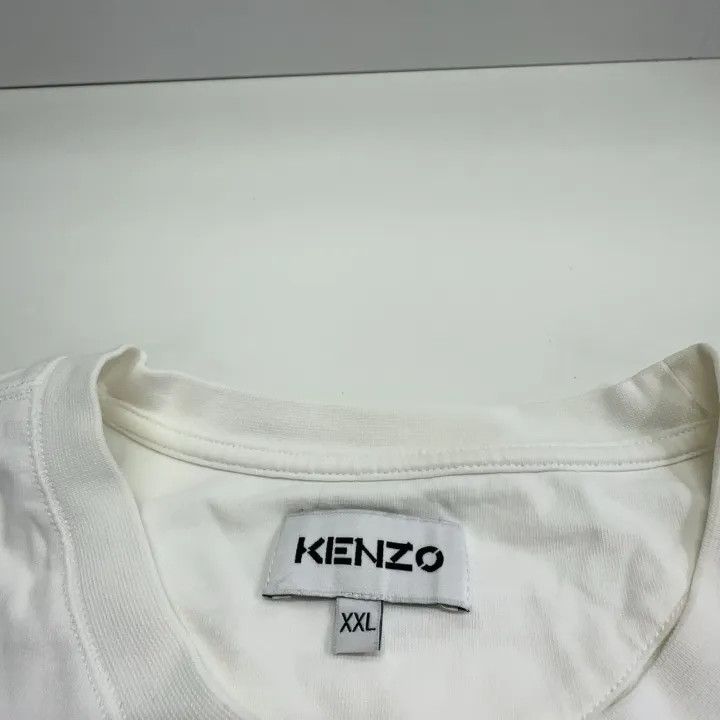 Kenzo KENZO SS21 Embroidered Tiger Head Short Sleeve T-Shirt 0079 Size US XXL / EU 58 / 5 - 4 Thumbnail