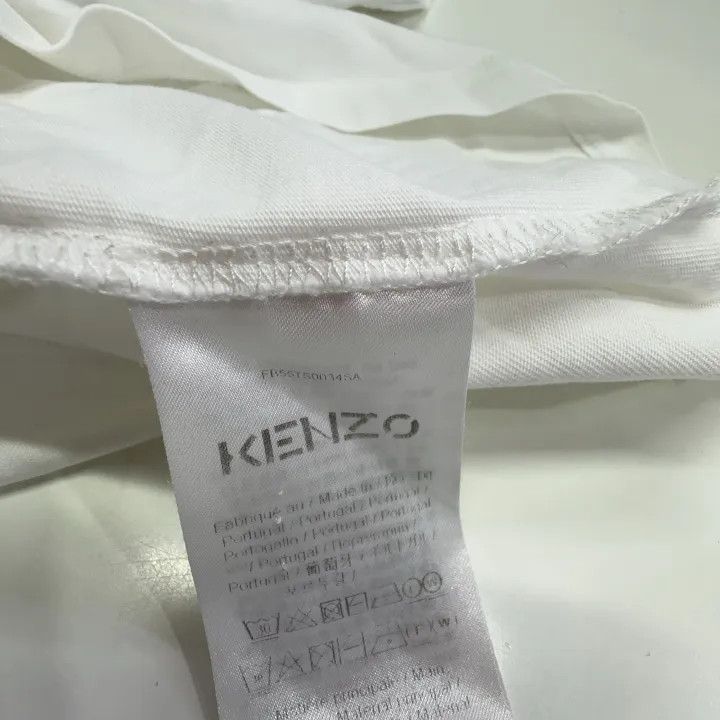 Kenzo KENZO SS21 Embroidered Tiger Head Short Sleeve T-Shirt 0079 Size US XXL / EU 58 / 5 - 5 Thumbnail