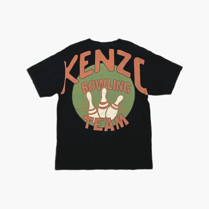 Kenzo KENZO Cartoon Print Black Short Sleeve T-Shirt 0079 Size US S / EU 44-46 / 1 - 3 Thumbnail