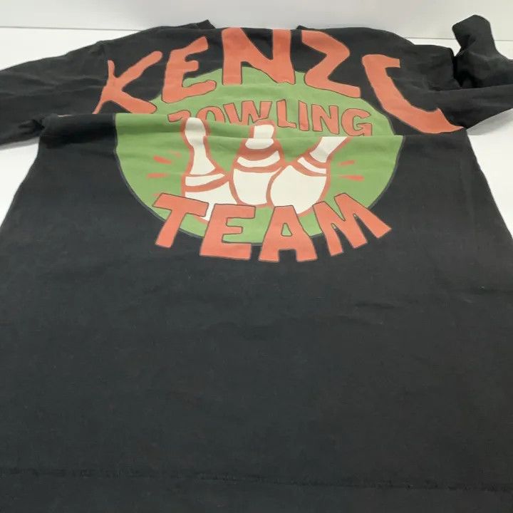 Kenzo KENZO Cartoon Print Black Short Sleeve T-Shirt 0079 Size US S / EU 44-46 / 1 - 12 Thumbnail