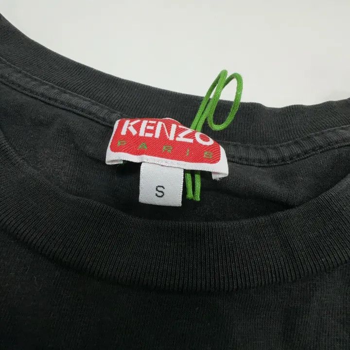 Kenzo KENZO Cartoon Print Black Short Sleeve T-Shirt 0079 Size US S / EU 44-46 / 1 - 5 Thumbnail