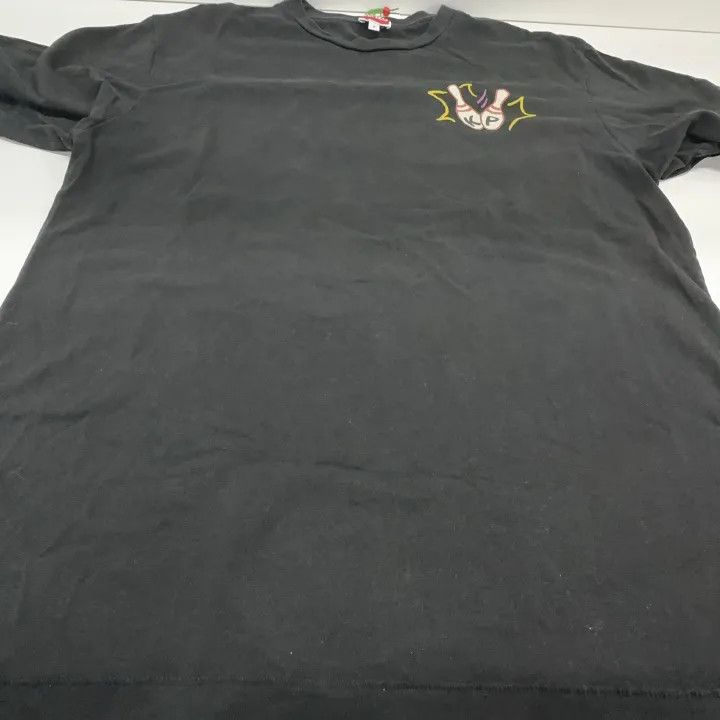 Kenzo KENZO Cartoon Print Black Short Sleeve T-Shirt 0079 Size US S / EU 44-46 / 1 - 10 Thumbnail