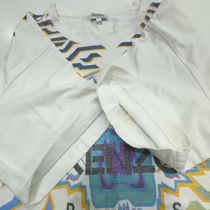 Kenzo KENZO Casual Short Sleeve Graphic Tee 0079 Size US L / EU 52-54 / 3 - 8 Thumbnail