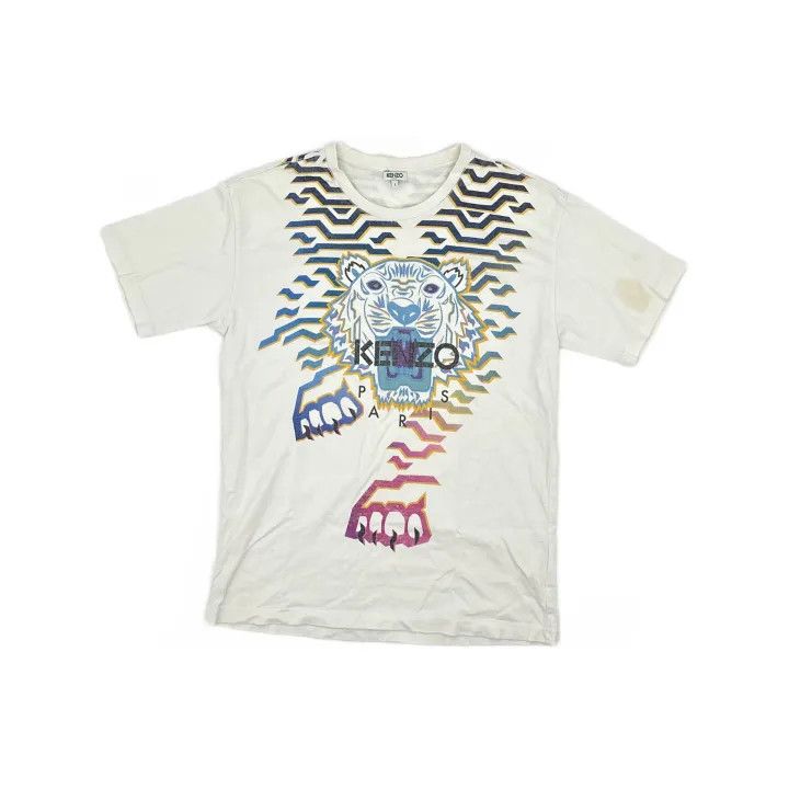 Kenzo KENZO Casual Short Sleeve Graphic Tee 0079 Size US L / EU 52-54 / 3 - 2 Thumbnail