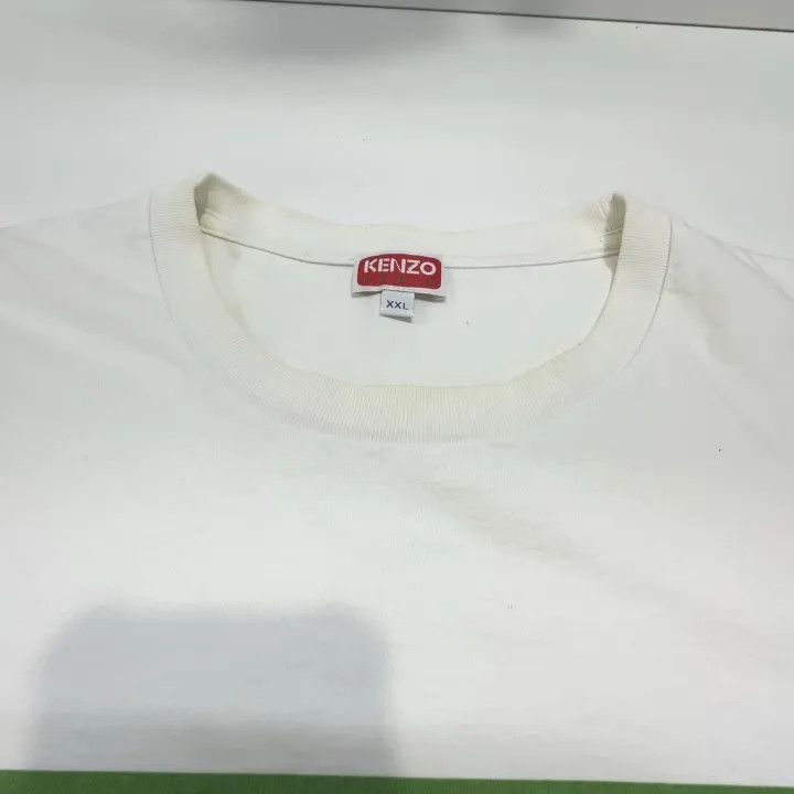 Kenzo KENZO SS23 Logo Printed White T-Shirt 0079 Size US XXL / EU 58 / 5 - 6 Thumbnail