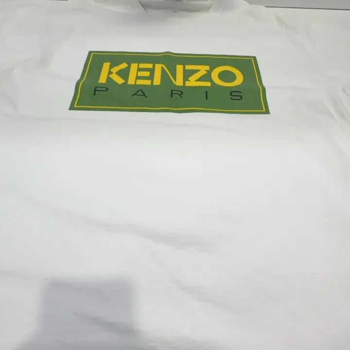 Kenzo KENZO SS23 Logo Printed White T-Shirt 0079 Size US XXL / EU 58 / 5 - 9 Thumbnail