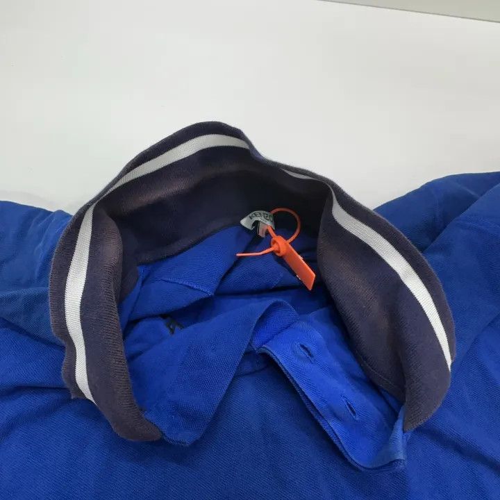 Kenzo KENZO Stylish Casual Blue Short Sleeve Polo 0079 Size US L / EU 52-54 / 3 - 8 Thumbnail