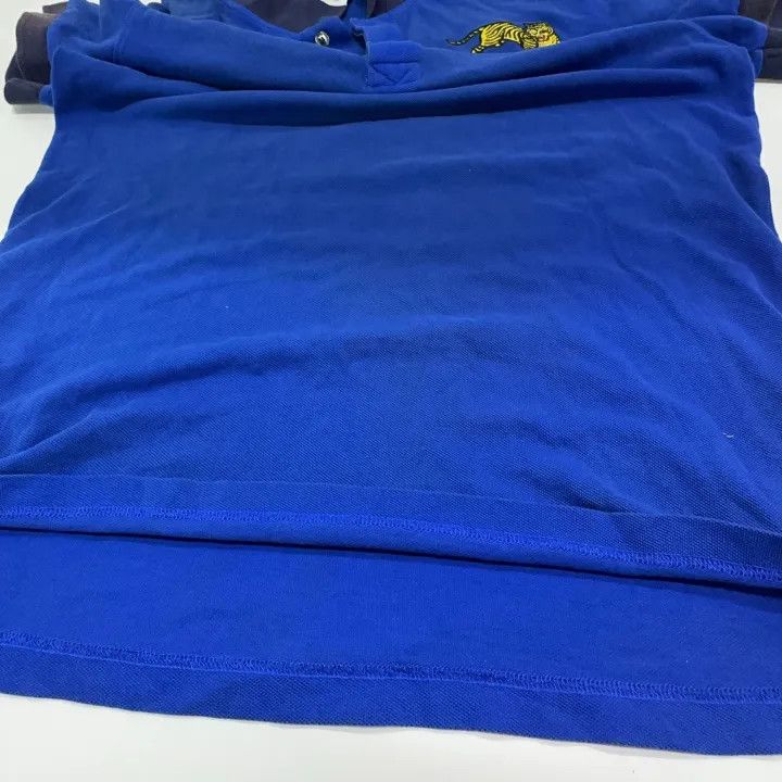 Kenzo KENZO Stylish Casual Blue Short Sleeve Polo 0079 Size US L / EU 52-54 / 3 - 10 Thumbnail