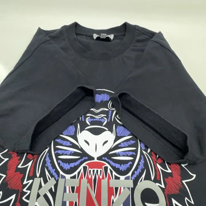 Kenzo KENZO Classic Tiger Print Black T-Shirt 0079 Size US S / EU 44-46 / 1 - 8 Thumbnail