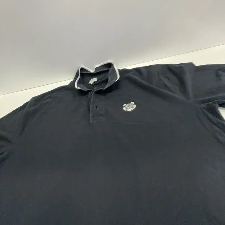 Kenzo Kenzo Black Cotton Tiger Logo Polo Shirt 0079 Size US XL / EU 56 / 4 - 8 Thumbnail
