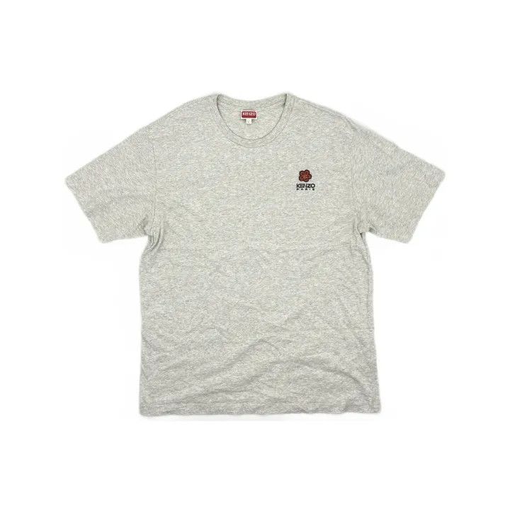 Kenzo Kenzo Floral Logo Cotton Short Sleeve T-Shirt 0079 Size US L / EU 52-54 / 3 - 2 Thumbnail