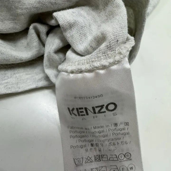 Kenzo Kenzo Floral Logo Cotton Short Sleeve T-Shirt 0079 Size US L / EU 52-54 / 3 - 4 Thumbnail