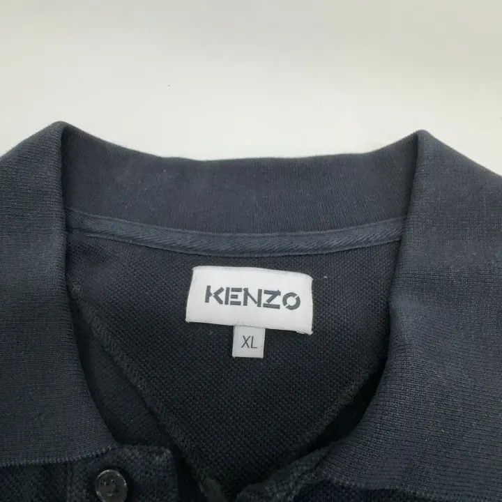 Kenzo KENZO Black Short Sleeve Polo Shirt 0079 Size US XL / EU 56 / 4 - 5 Thumbnail