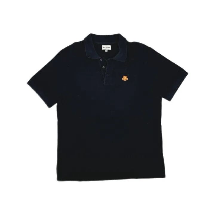 Kenzo KENZO Black Short Sleeve Polo Shirt 0079 Size US XL / EU 56 / 4 - 2 Thumbnail