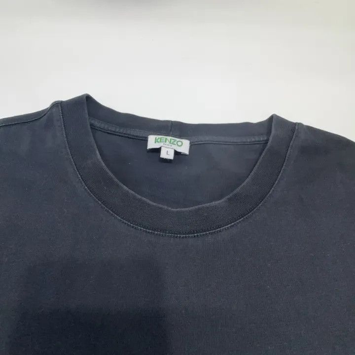 Kenzo Kenzo Tiger Embroidered Black Casual T-Shirt 0079 Size US L / EU 52-54 / 3 - 6 Thumbnail