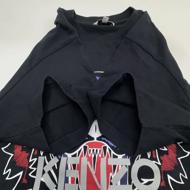 Kenzo KENZO Classic Tiger Head Black Short Sleeve T-Shirt 0079 Size US S / EU 44-46 / 1 - 7 Thumbnail