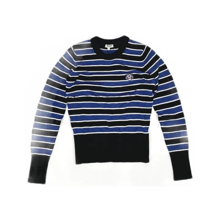 Kenzo Kenzo Striped Knit Sweater for Casual Wear 0079 Size US S / EU 44-46 / 1 - 2 Thumbnail