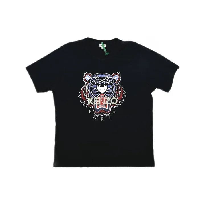 Kenzo KENZO Tiger Graphic Black Short Sleeve T-Shirt 0079 Size US XL / EU 56 / 4 - 2 Thumbnail