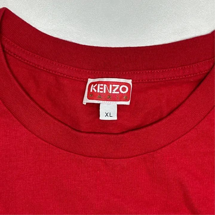 Kenzo Kenzo Red Graphic Logo Short Sleeve T-Shirt 0079 Size US XL / EU 56 / 4 - 2 Thumbnail