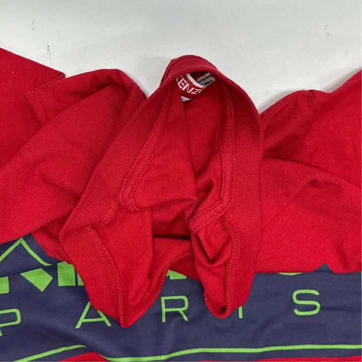 Kenzo Kenzo Red Graphic Logo Short Sleeve T-Shirt 0079 Size US XL / EU 56 / 4 - 4 Thumbnail