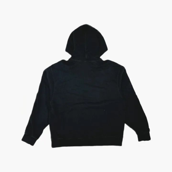 Kenzo Kenzo Black Flower Logo Hooded Sweatshirt 0079 Size US XL / EU 56 / 4 - 3 Thumbnail