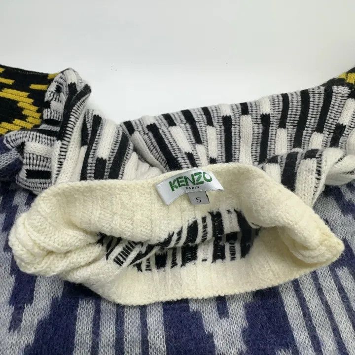 Kenzo Kenzo Stylish Knit Sweatshirt with Unique Design 0079 Size US S / EU 44-46 / 1 - 6 Thumbnail