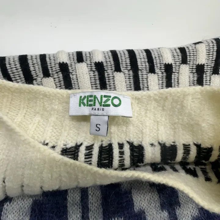 Kenzo Kenzo Stylish Knit Sweatshirt with Unique Design 0079 Size US S / EU 44-46 / 1 - 5 Thumbnail