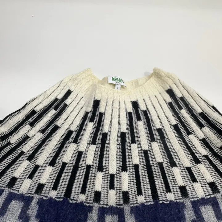 Kenzo Kenzo Stylish Knit Sweatshirt with Unique Design 0079 Size US S / EU 44-46 / 1 - 7 Thumbnail