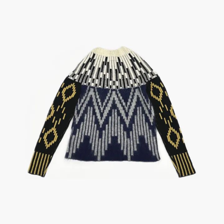 Kenzo Kenzo Stylish Knit Sweatshirt with Unique Design 0079 Size US S / EU 44-46 / 1 - 3 Thumbnail