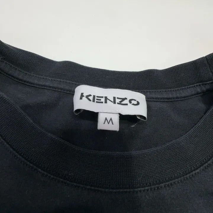 Kenzo KENZO Black Tiger Graphic Short Sleeve T-Shirt 0079 Size US M / EU 48-50 / 2 - 4 Thumbnail