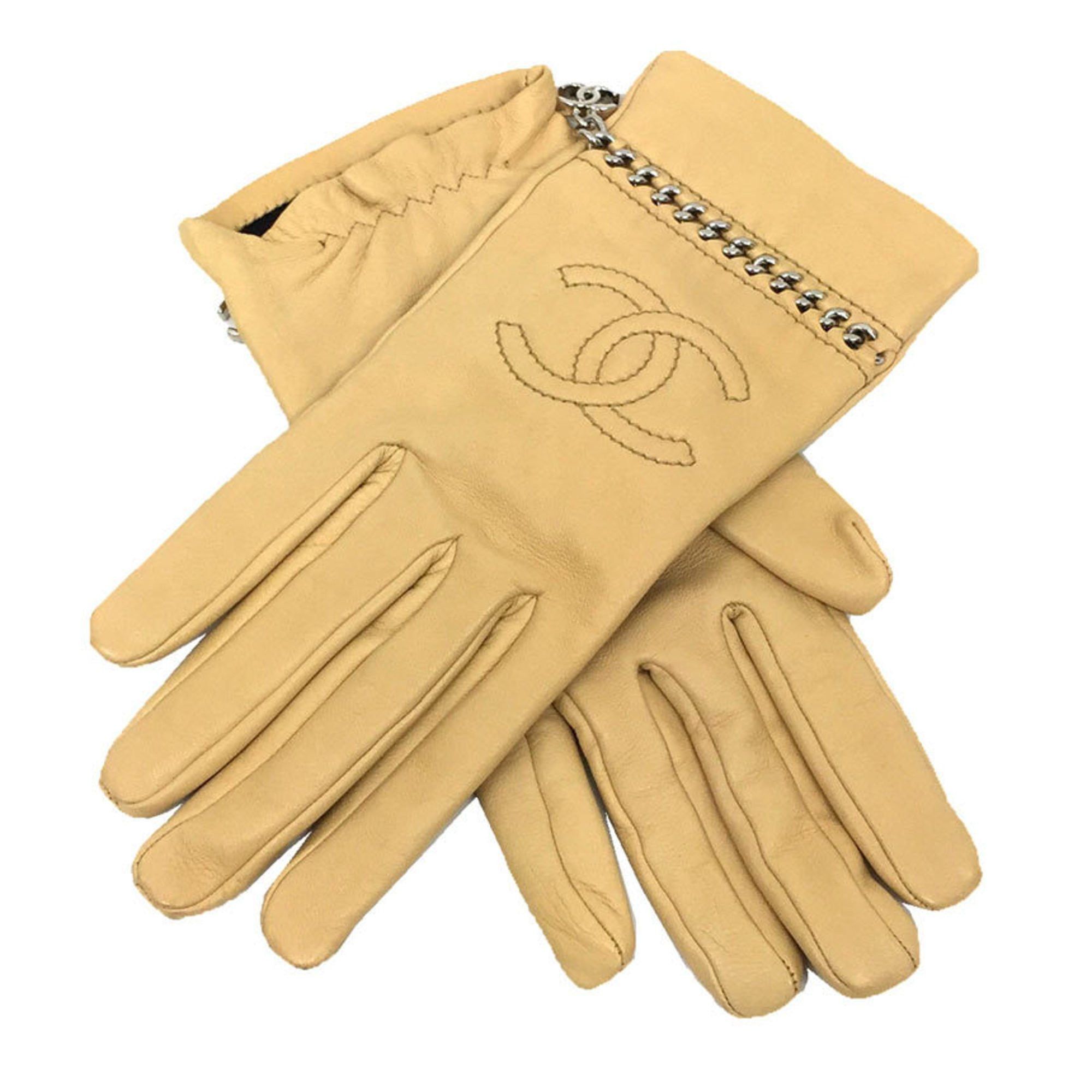 Chanel Chanel Coco Mark gloves Size ONE SIZE - 2 Thumbnail