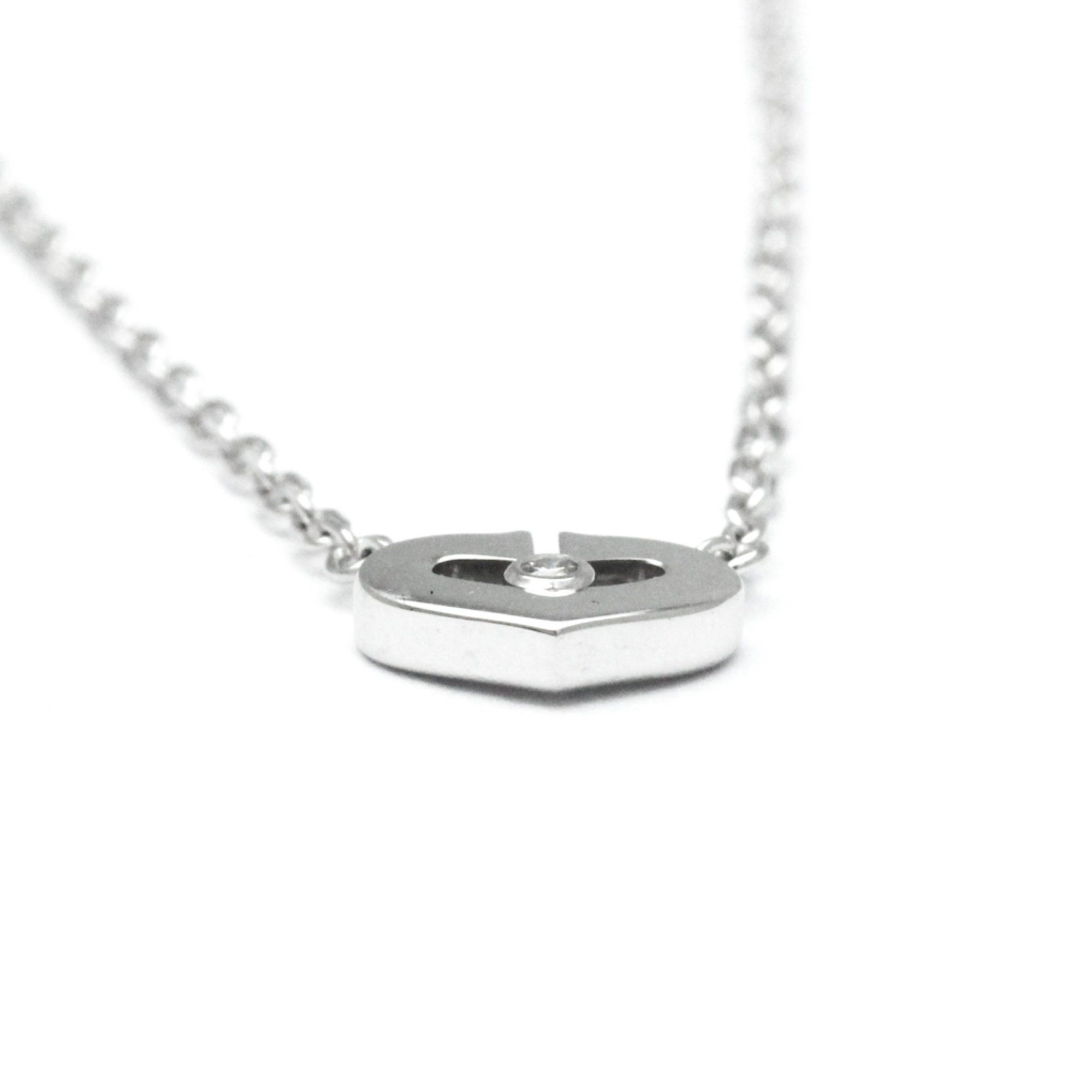 Cartier Cartier C heart necklace Size ONE SIZE - 4 Thumbnail