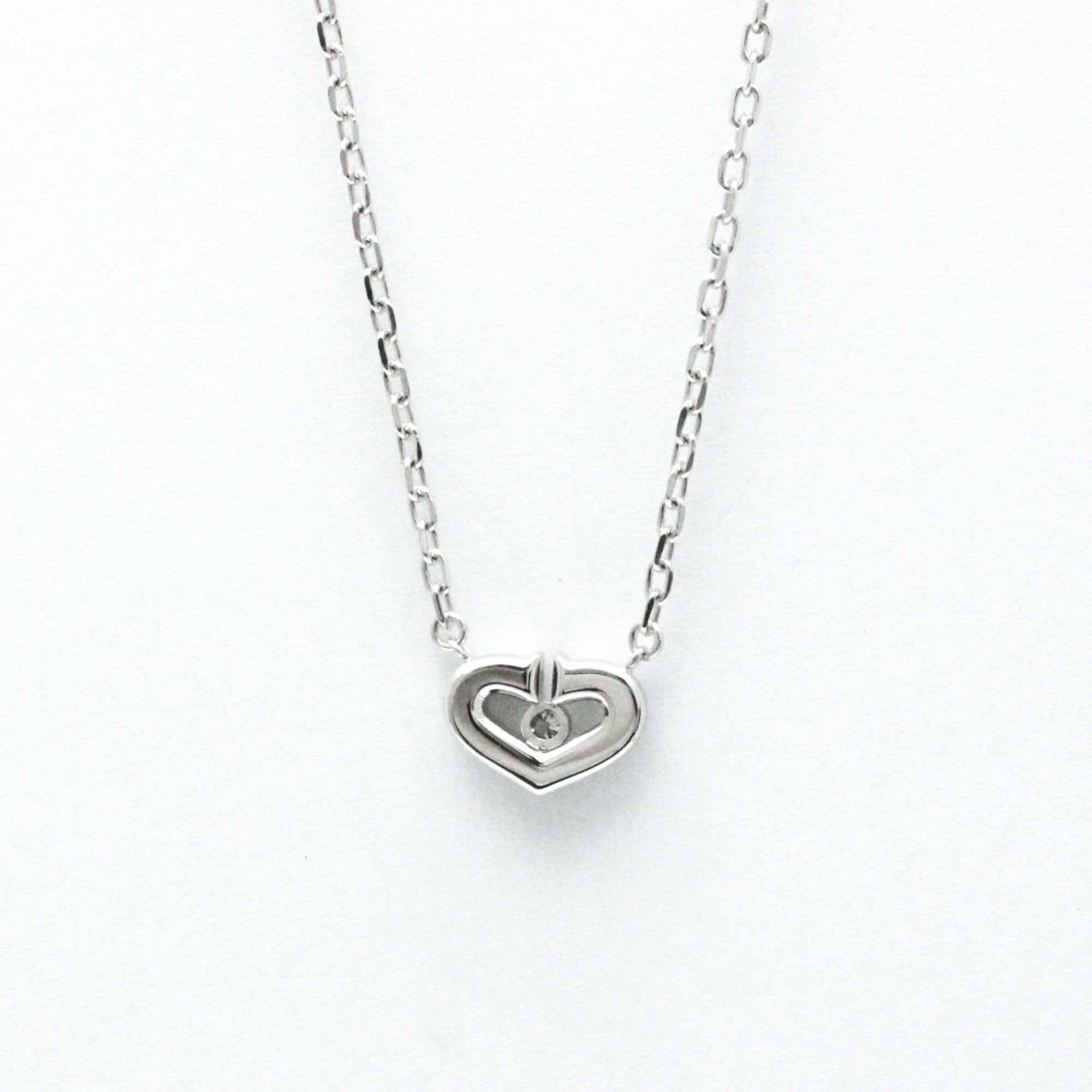 Cartier Cartier C heart necklace Size ONE SIZE - 3 Thumbnail