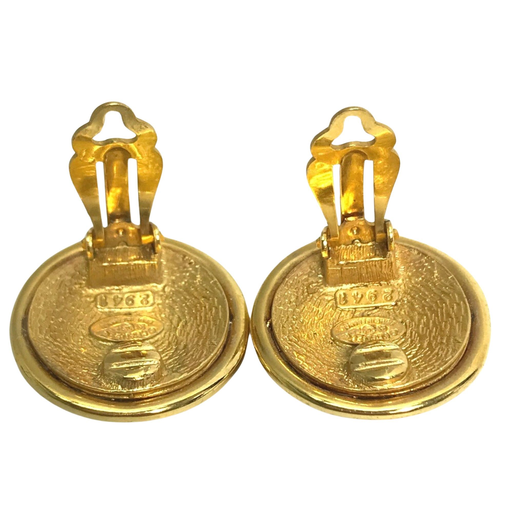 Chanel Chanel Coco Mark earring Size ONE SIZE - 2 Thumbnail
