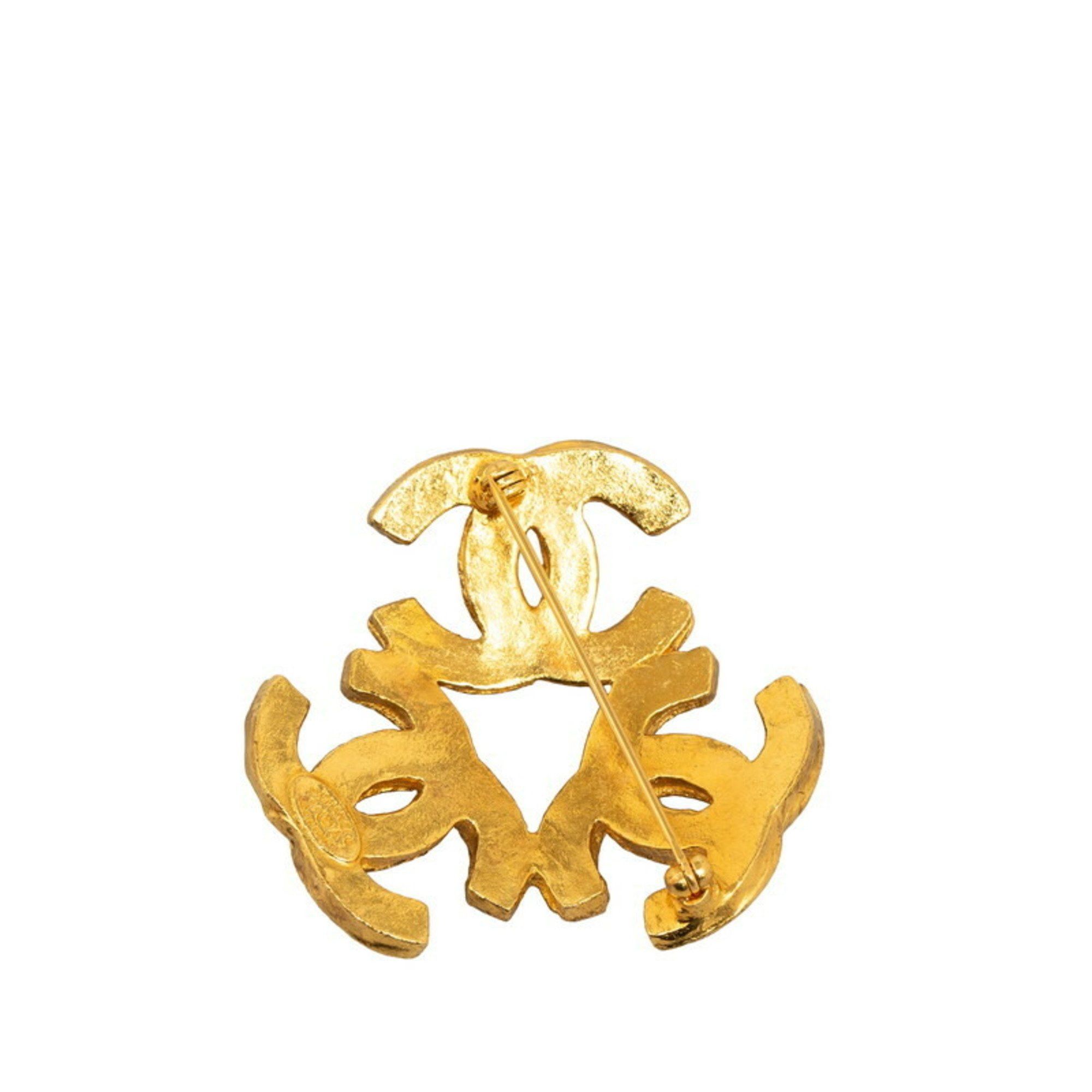 Chanel Chanel Coco Mark brooch Size ONE SIZE - 2 Thumbnail