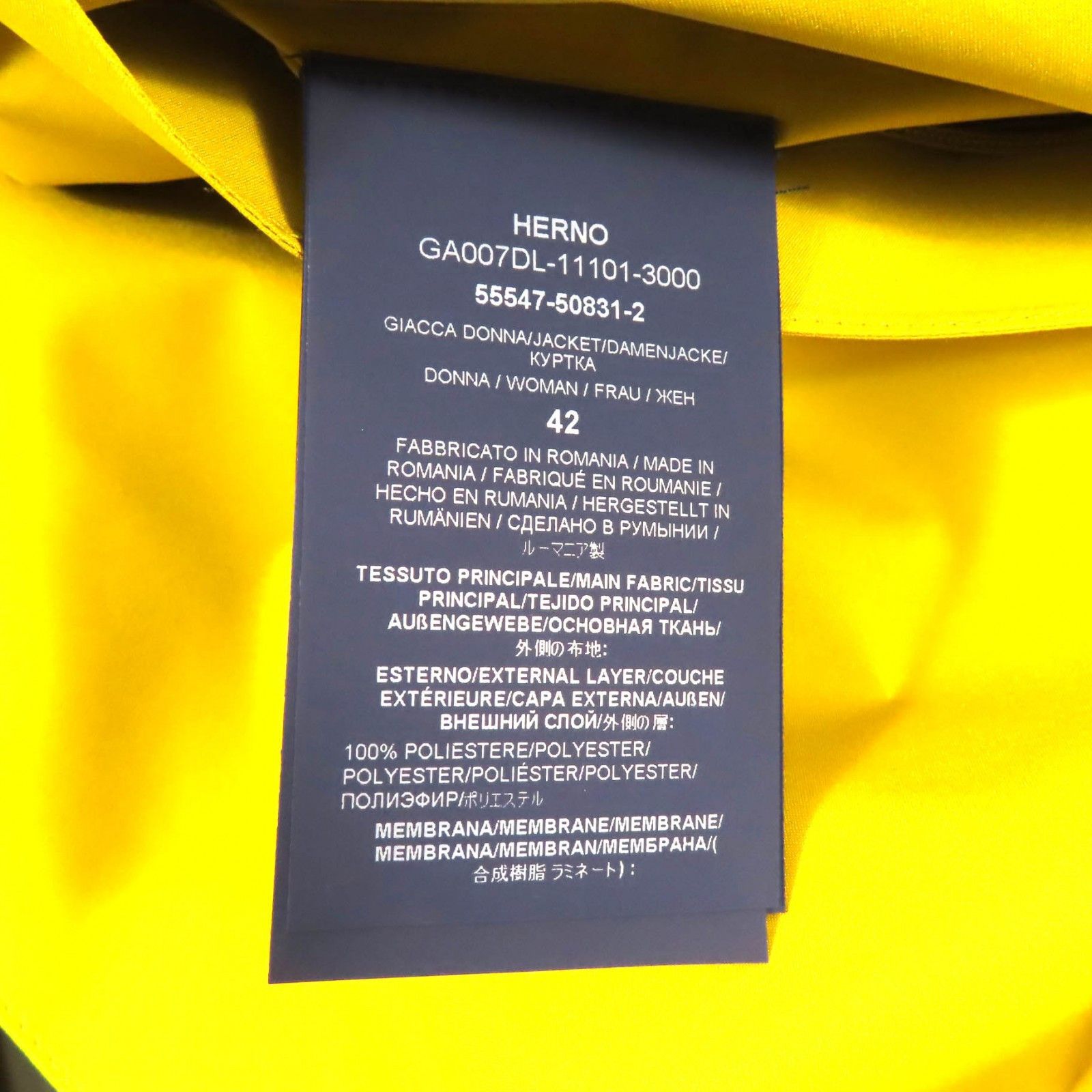 Other Other Herno GORE-TEX Nylon Jacket Others Outerwear GA007DL DUTY FREE for USA Size ONE SIZE - 16 Thumbnail