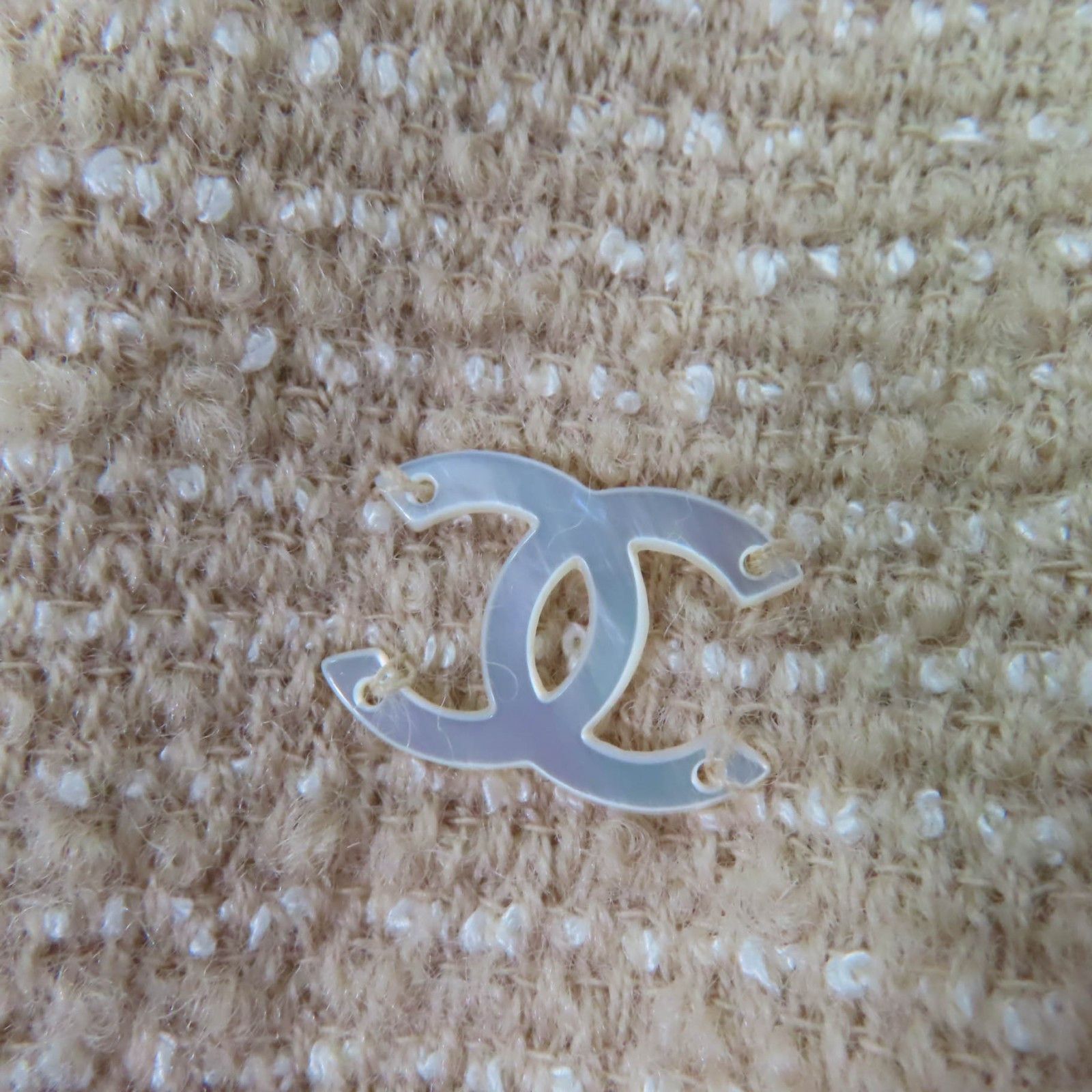 Chanel Chanel Chanel COCO Mark Tweed Two-piece Set Cotton Suits P18870V10901 DUTY FREE for USA Size ONE SIZE - 9 Thumbnail